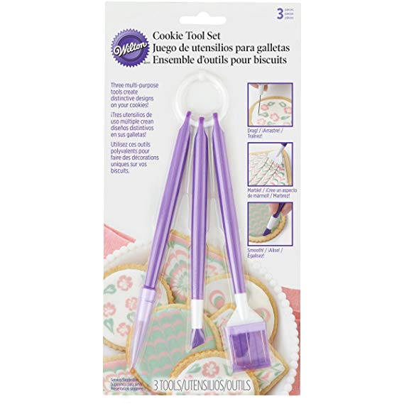 Wilton Cookie Decorating Tool Set, 3-Piece Cookie Decorating Supplies