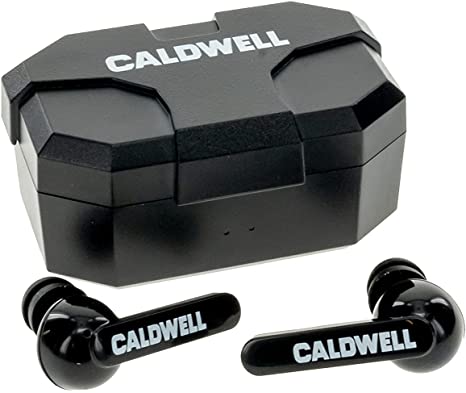 Caldwell E-Max Shadows 23 NRR - Electronic Hearing Protection with Bluetooth Connectivity for Shooting, Hunting, and Range