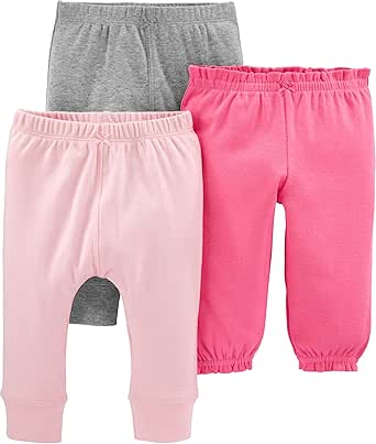 Carter's Baby Girls' 3-pack Pants