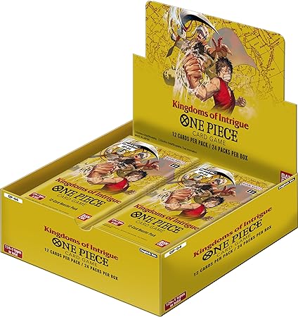 ONE PIECE TCG: Kingdoms of Intrigue Booster Box [OP-04]