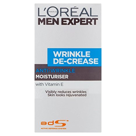 L'Oreal Paris Men Expert Wrinkle De-Crease Moisturiser 50ml