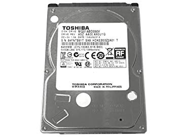 Toshiba MQ01ABD050V 500GB 5400RPM 8MB Cache SATA 3.0Gb/s 2.5in Notebook Hard Drive - 2 Year Warranty