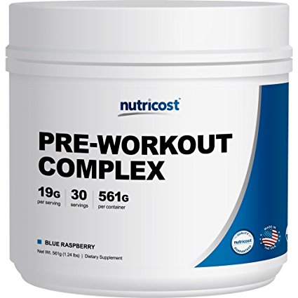 Nutricost Pre-Workout Complex 30 Servings (Blue Raspberry)