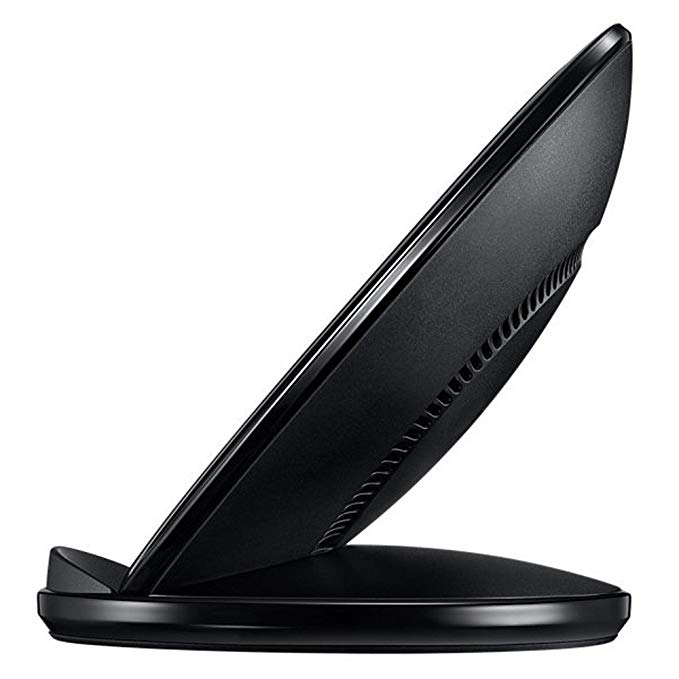 QI Wireless Charger Fast Wireless Charging Pad Desk Stand with Type-C Fast Charger for Samsung Galaxy S8 S9 S10 S8/9/10-Plus Note 9 8 iPhone X XS X-Max 10 8 8 Plus LG G7 V40 V35 Nexus 6 7 Z30 - Moona