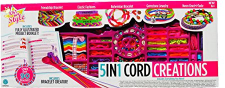 Cord Creations 5-in-1 Bracelet Making Kit