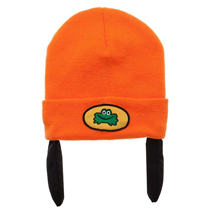 Bioworld PaRappa The Rapper Cosplay PaRappa The Rapper Hat PaRappa The Rapper Accessory - PaRappa The Rapper Beanie PaRappa The Rapper Apparel