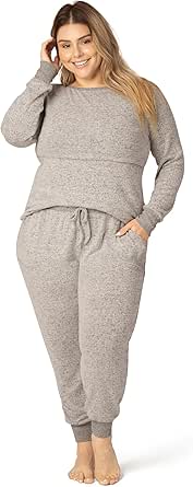 Kindred Bravely Zoe Nursing Pajama & Lounge Set | Postpartum Pajamas