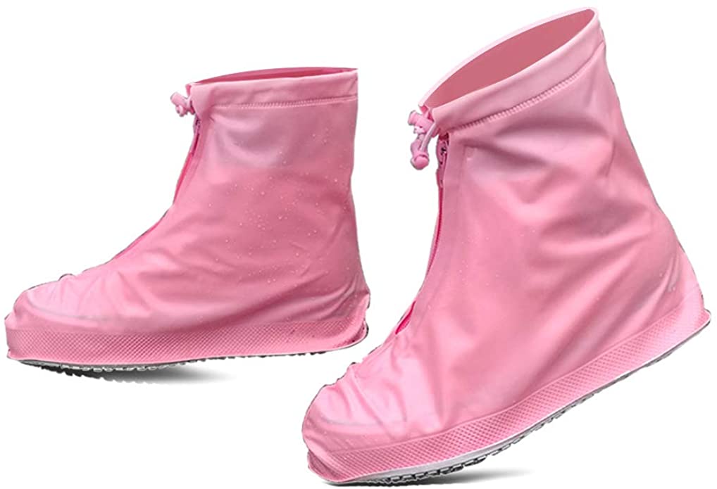 Odema Adult Rain Boot Waterproof Men Women Transparent Non Slip Outdoor Shoes Cover