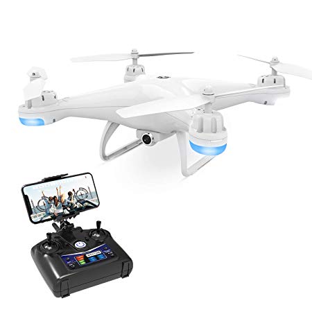 Holy Stone Drone with Camera for Adults Kids - FPV Drones with 720P HD 120° FOV Camera RC Quadcopter Remote Control Helicopter with Altitude Hold, Headless Mode and 3D Flips