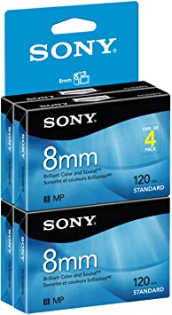 Sony 8mm 120-minute 4 pack (Discontinued by Manufacturer)