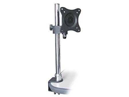 Monoprice Adjustable Tilting Desk Mount Bracket for LCD LED (Max 33Lbs, 10~23inch) - Black