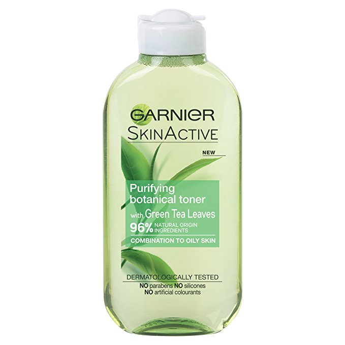 Garnier Natural Green Tea Toner Combination Skin 200ml