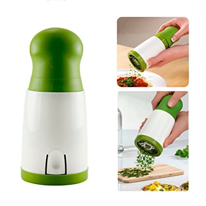 Chengor Practical Herb Spice Mill Grinder with Blade Rotator Hand Operated