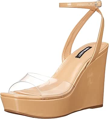 Nine West Womens Klear Wedge Sandal