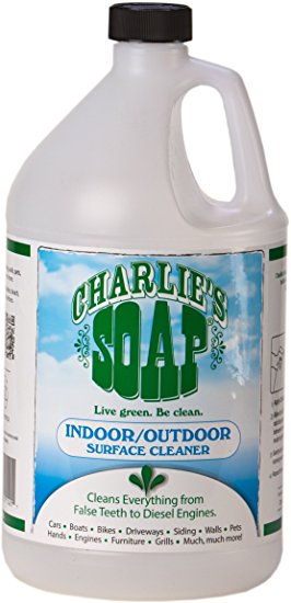Charlie's Soap Indoor/Outdoor Surface Cleaner, 128-Fluid Ounce
