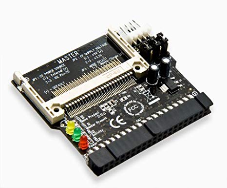 Syba IDE/PATA to CF Adapter Direct Insertion Connects Compact Flash to 2.5 3.5-Inch IDE Host Interface Hard Drive SD-CF-IDE-DI