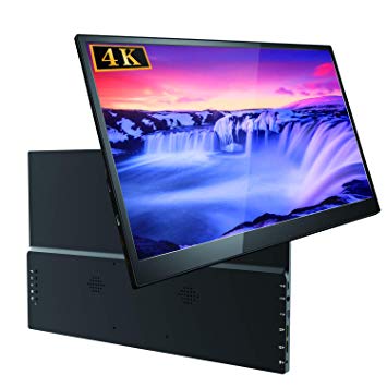 15.6 Inch Portable Monitor 3200×1800 UPERFECT IPS Ultra Thin Screen Display Dual Mini HDMI Monitor for Raspberry Pi/Xbox/PS/Computer/Laptop/MAC