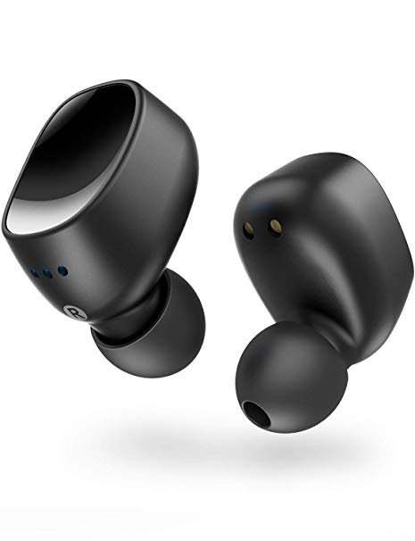 PeohZarr Wireless Earbuds Bluetooth Earbuds V5.0 with Solid Connection and Powerful Sound. Feature 16 Hours Play Time, IPX5 Waterproof, Built-in mic. Easy to Pair Tech. Quick Access to Siri or Bixby.