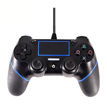 J&TOP PlayStation 4 Gamepad,Wired Controller for PlayStation 4 & PlayStation 3