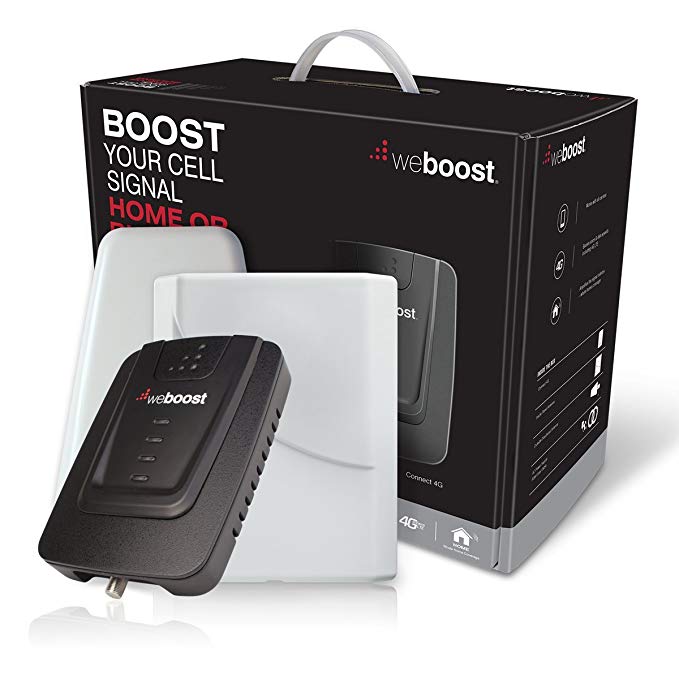 weBoost Connect 4G 470103F Indoor Cell Phone Signal Booster for Home and Office - Supports up to 5,000 Square Foot Area