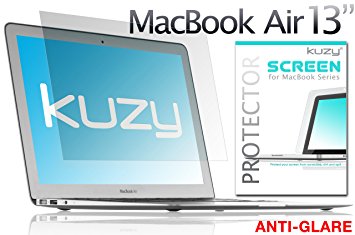 Kuzy - Anti-Glare AIR 13-inch Screen Protector Film for Apple MacBook AIR 13.3" (Models: A1466 & A1369) - Anti-Glare