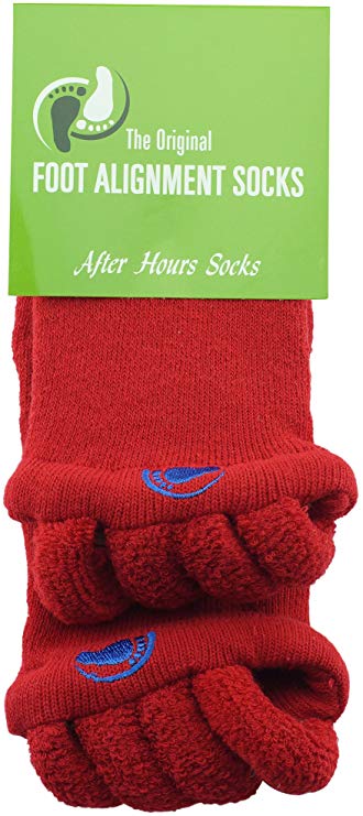 The Original Foot Alignment Socks Original Foot Alignment Socks Red Happy Feet