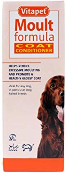 Vitapet Moult Formula Coat Conditioner For Cats & Dogs 150ml
