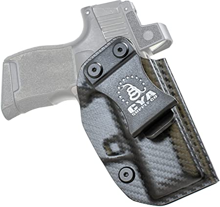 CYA Supply Co. Base Optics Ready (Carbon Fiber) Inside Waistband Holster Concealed Carry IWB Veteran Owned Company Fits