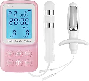 kegel Exerciser Pelvic Floor Muscle Exerciser for Automatic Kegels, Incontinence Stimulator Exercise with Probe for Women Pelvic Floor Strengthening Device Incontinence Treatment Device