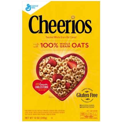Cheerios Cereal, 12 oz