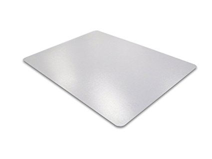 Ecotex Enhanced Polymer Chair Mat for Hard Floors, 48" x 60", Rectangular, Clear (FRECO124860EP)