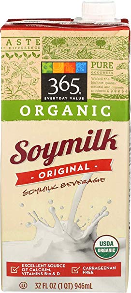 365 Everyday Value, Organic Soymilk Original, 32 Fl Oz