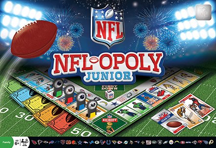 MasterPieces NFL-Opoly Junior Board Game