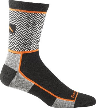 Darn Tough Vermont Men's Herringbone Micro Crew Ultra-Light Athletic Socks