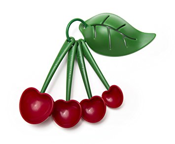 Mon Cherry Measuring Spoons and Egg Separator by Ototo