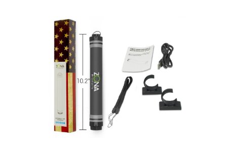 Zona Products 10 Inch Rechargeable LED Flashlight