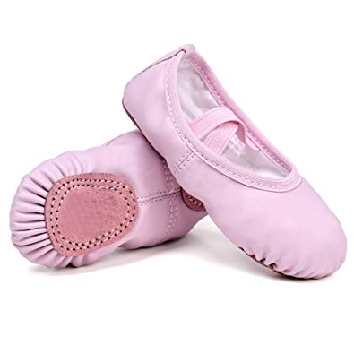 STELLE Girls Ballet Practice Shoes, Yoga Shoes for Dancing