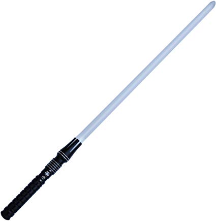KYBERS Standard Series Lightsaber Metal Hilt Light Saber with Sound Aluminum Hilt Rechargeable,Cosplay Jidi Sith Be Your Favorite Star Wars Character(Soresu-RGB)