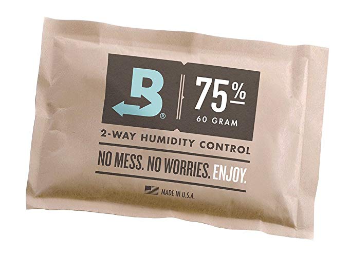 Boveda 75-Percentage RH Individually Over Wrapped 2-Way Humidity Control Pack, 60gm