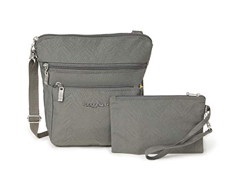 Baggallini Pocket Crossbody Bag With RFID-Protected Wristlet