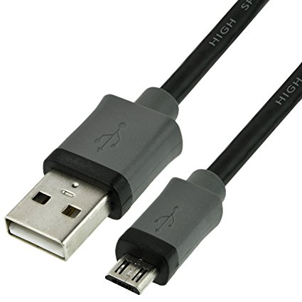 Mediabridge USB 2.0 - Micro-USB to USB Cable (10 Feet) - High-Speed A Male to Micro B - (Part# 30-004-10B )
