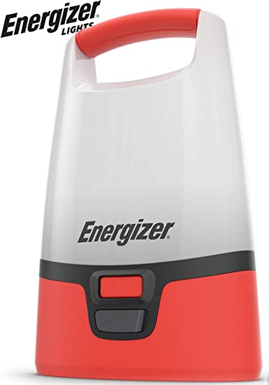 Energizer LED Camping Lanterns, 500-1000 High Lumens, IPX4 Water Resistant, Battery Powered LED Lanterns, Use for Camping, Outdoor, Emergency Lights