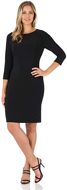 Rekucci Women's Classic Chic Shift Dress