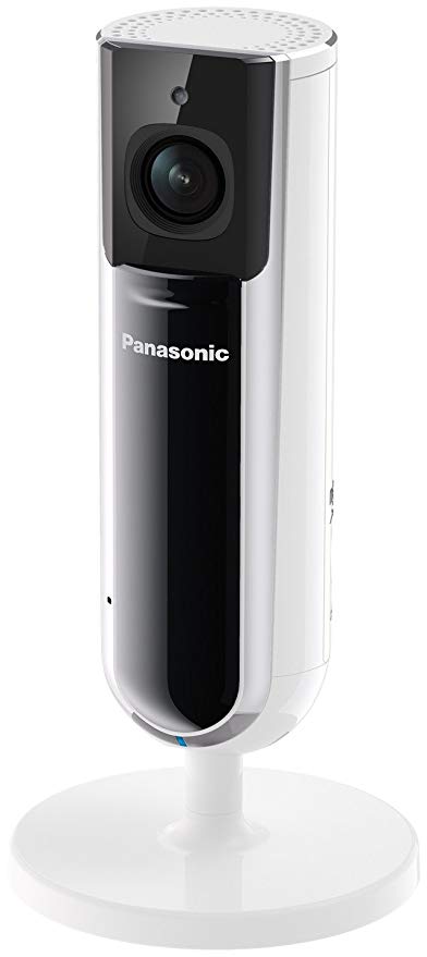 Panasonic Smart Home KX-HNC800EW Full HD Indoor Security Camera with Smart Home Compatibility - Black