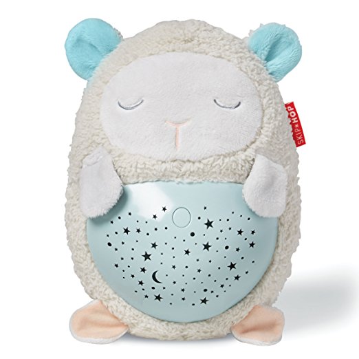 Skip Hop Moonlight-and-Melodies Hug Me Projection Nightime Soother, Lamb