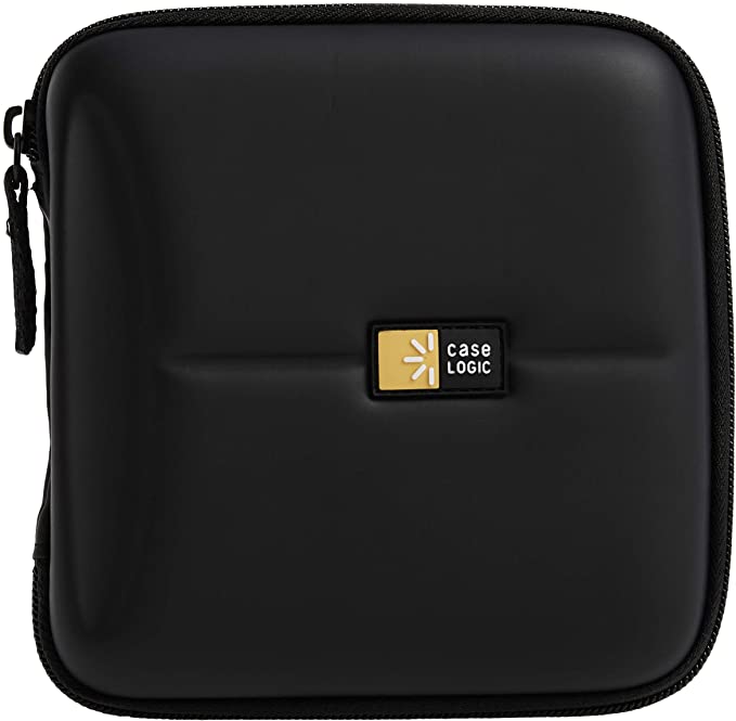 Case Logic CDE-24 Heavy Duty CD Wallet, Capacity 24 (Black)
