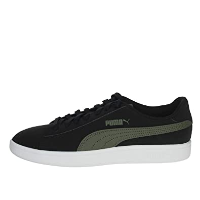 Puma Unisex-Adult Smash V2 Buck Black-Garden Gre Sneakers