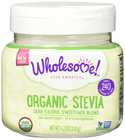 Wholesome Sweeteners Organic Stevia Spoon Able Jar, 4.2 Ounce