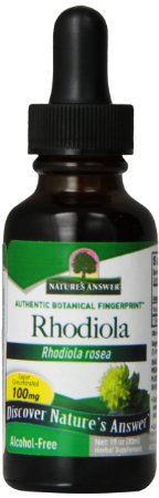 Natures Answer Alcohol-Free Rhodiola Root 1-Fluid Ounce