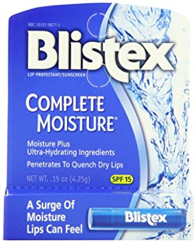 Blistex Complete Moisture, .15-Ounce Tubes (Pack of 6)